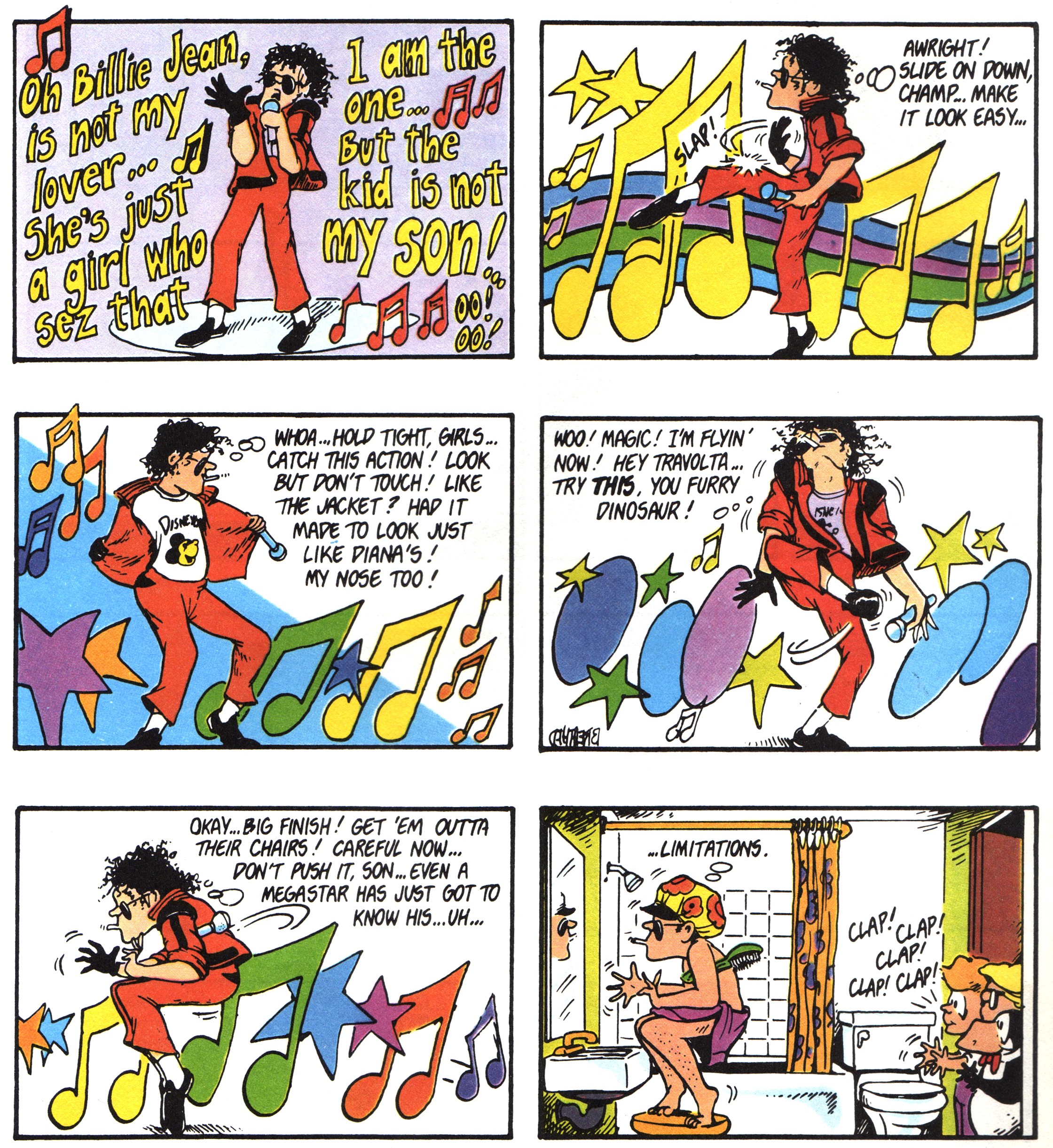 Steve Dallas channels Michael Jackson Steve Dallas channels Michael Jackson