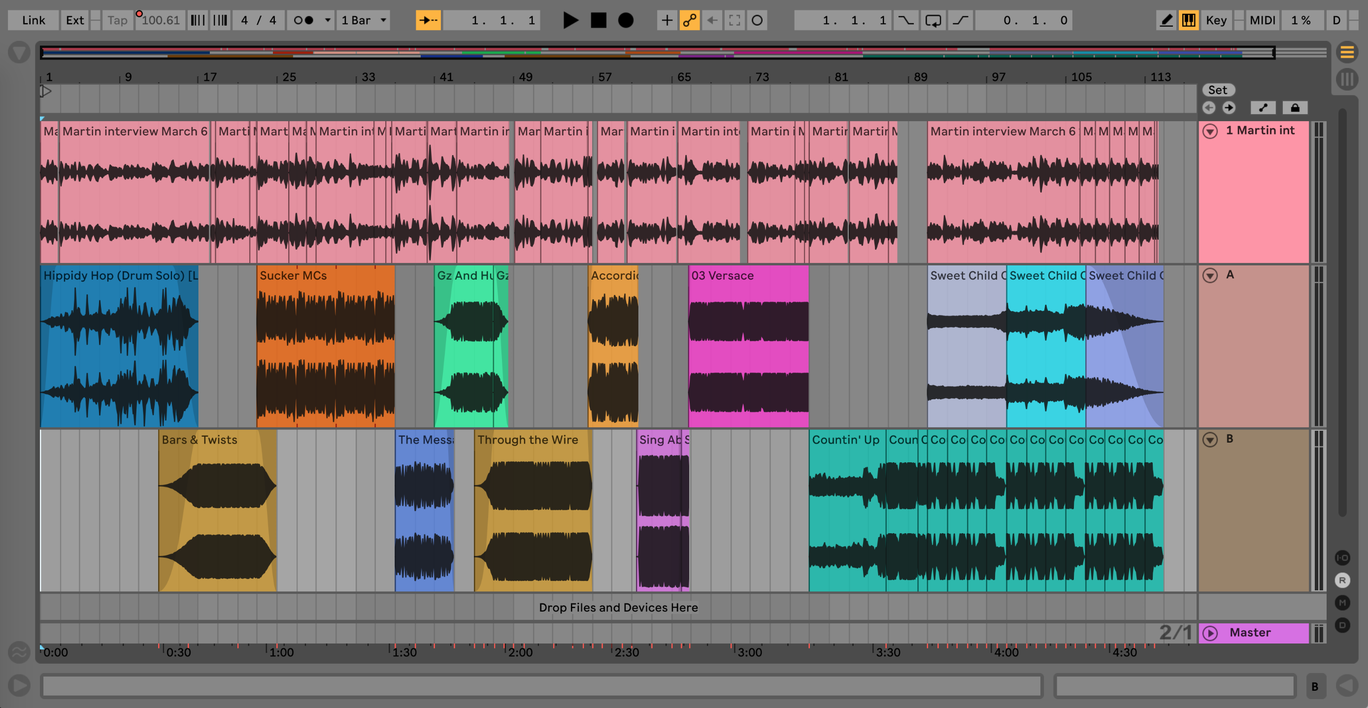 Martin Urbach Interviewremix March 6 2019 – Ableton session – The Ethan ...